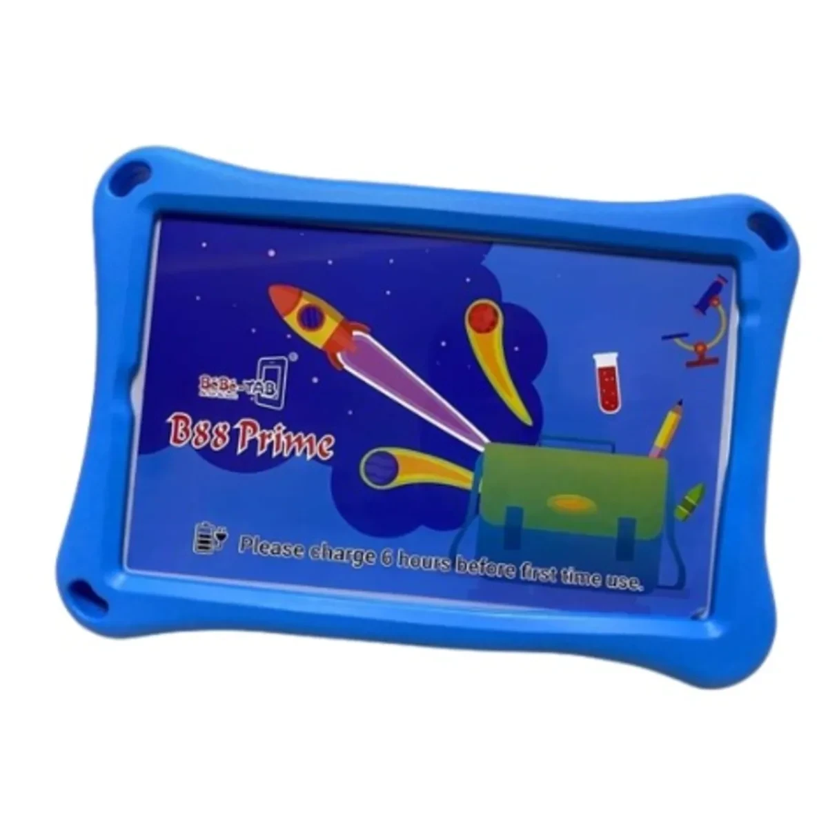 B88 Prime Kids Tablet - 8" - 256GB ROM - 6GB RAM - 5g - Sim Slot - 3500mAh - Blue